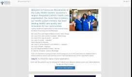 
							         Franciscan Missionaries of Our Lady Health ... - Job Search								  
							    