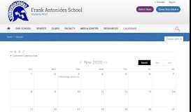 
							         Frank Antonides School / Calendar - West Long Branch School								  
							    