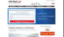 
							         Franking machines for small business | Get UK supplier quotes								  
							    