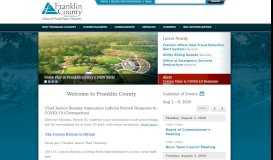 
							         Franklin County: Home Page								  
							    