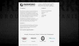 
							         Franworks | A Multi-brand restaurant, hospitality, retail and ...								  
							    