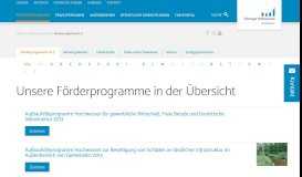 
							         Förderprogramme A-Z - Thüringer Aufbaubank								  
							    