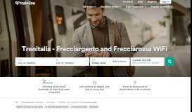 
							         Frecciarossa WiFi, Frecciargento & Trenitalia WiFi Service | Trainline								  
							    
