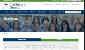 
							         Frederick Endocrine Services | Hospitals in Maryland								  
							    