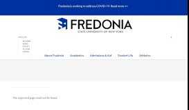 
							         FREDmedia Setup | Fredonia.edu								  
							    