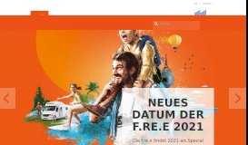 
							         f.re.e – Bayerns größte Reise- und Freizeitmesse								  
							    