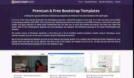 
							         Free Bootstrap Themes and Website Templates								  
							    
