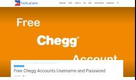 
							         Free Chegg Accounts Username and Password 2020 ...								  
							    