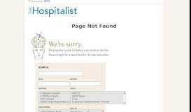 
							         Free CME for Hospitalists Via SHM's Learning Portal | The Hospitalist								  
							    