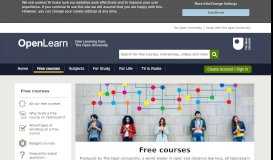 
							         Free courses - OpenLearn - Open University								  
							    
