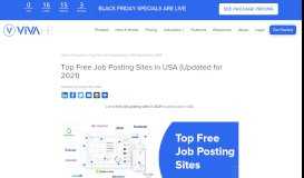 
							         Free Job Posting Sites in 2019 - Top 22 Free Job Sites | VIVAHR								  
							    