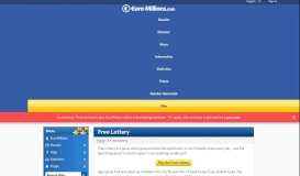 
							         Free Lottery | Free Online Lottery - EuroMillions								  
							    