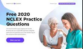 
							         Free NCLEX Questions: NCLEX-RN Practice Test Bank 2020								  
							    
