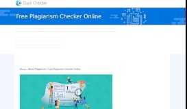 
							         Free Plagiarism Checker Online | Blog | Read and learn more ...								  
							    