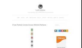 
							         Free Portal Cores Cross Stitch Pattern | Lord Libidan								  
							    