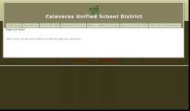 
							         Free & Reduced - Calaveras Unified School District - Google Sites								  
							    