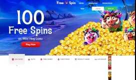 
							         Free Spin Casino: Top Online Casino With Hot Welcome Bonus – 250%								  
							    