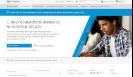 
							         Free Student Software Downloads | Autodesk Education Community								  
							    