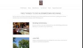 
							         Free things to do in downtown Red Wing – Red Wing Downtown Main ...								  
							    