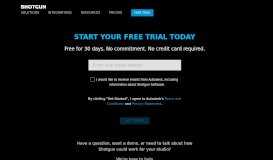 
							         Free Trial - Shotgun Software								  
							    