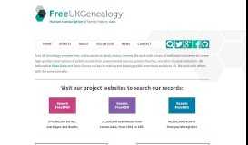
							         Free UK Genealogy: Find your ancestors								  
							    