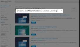 
							         Free Webcasts - MyLearn – VMware								  
							    