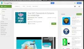 
							         Free WiFi Passwords & Hotspots by Instabridge - Apps on ...								  
							    