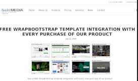 
							         Free WrapBootstrap template integration with every purchase of our ...								  
							    