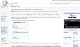 
							         FreeBASIC – Wikipedia								  
							    