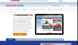 
							         Freedom Flix - Scholastic								  
							    