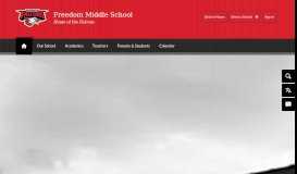 
							         Freedom Middle School / Homepage - Rosedale Union School District								  
							    