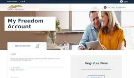 
							         Freedom Mortgage: My Freedom Account Login								  
							    