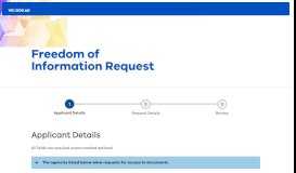 
							         Freedom of Information Request - Freedom of Information								  
							    