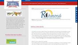 
							         Freedom Park School / Homepage - Richmond County School System								  
							    