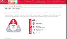 
							         Freedom to explore - Tech Mahindra Job Portal								  
							    