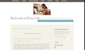 
							         freeeats.com | Real work at Home Jobs								  
							    
