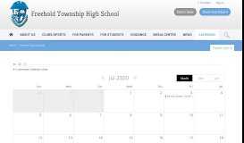 
							         Freehold Township High School / Freehold Twp Calendar								  
							    