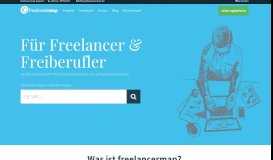 
							         Freelancer und Projekte finden - Top Plattform 2019 - freelancermap								  
							    