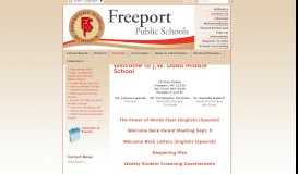 
							         Freeport Public Schools Schools | J.W. Dodd Middle School								  
							    