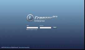 
							         FreezerPro Enterprise								  
							    