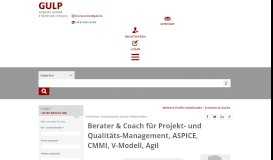 
							         Freiberufler: Berater & Coach für Projekt- und Qualitäts-Management ...								  
							    
