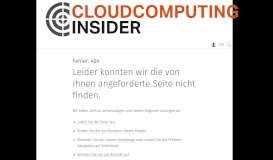 
							         Freiheit für die Daten durch Open Data - CloudComputing-Insider								  
							    