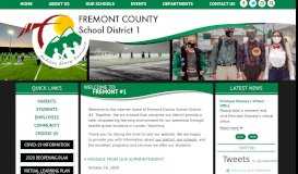 
							         Fremont County School District #1								  
							    