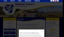 
							         Fremont County School District #2: Home								  
							    