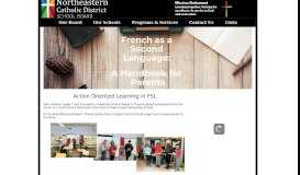 
							         French as a Second Language - Northeastern Catholic District School ...								  
							    