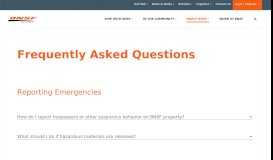 
							         Frequently Asked Questions | BNSF - BNSF Railway								  
							    