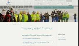
							         Frequently Asked Questions - Careers - Cameco								  
							    