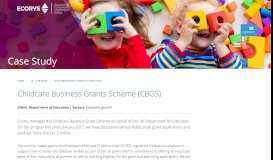 
							         Frequently Asked Questions - Childcare Business Grants								  
							    
