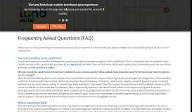 
							         Frequently Asked Questions (FAQ) | Land Portal | Securing Land ...								  
							    