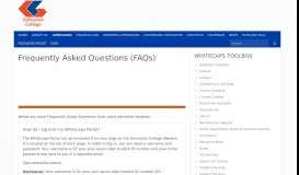 
							         Frequently Asked Questions (FAQs) - Galveston College								  
							    